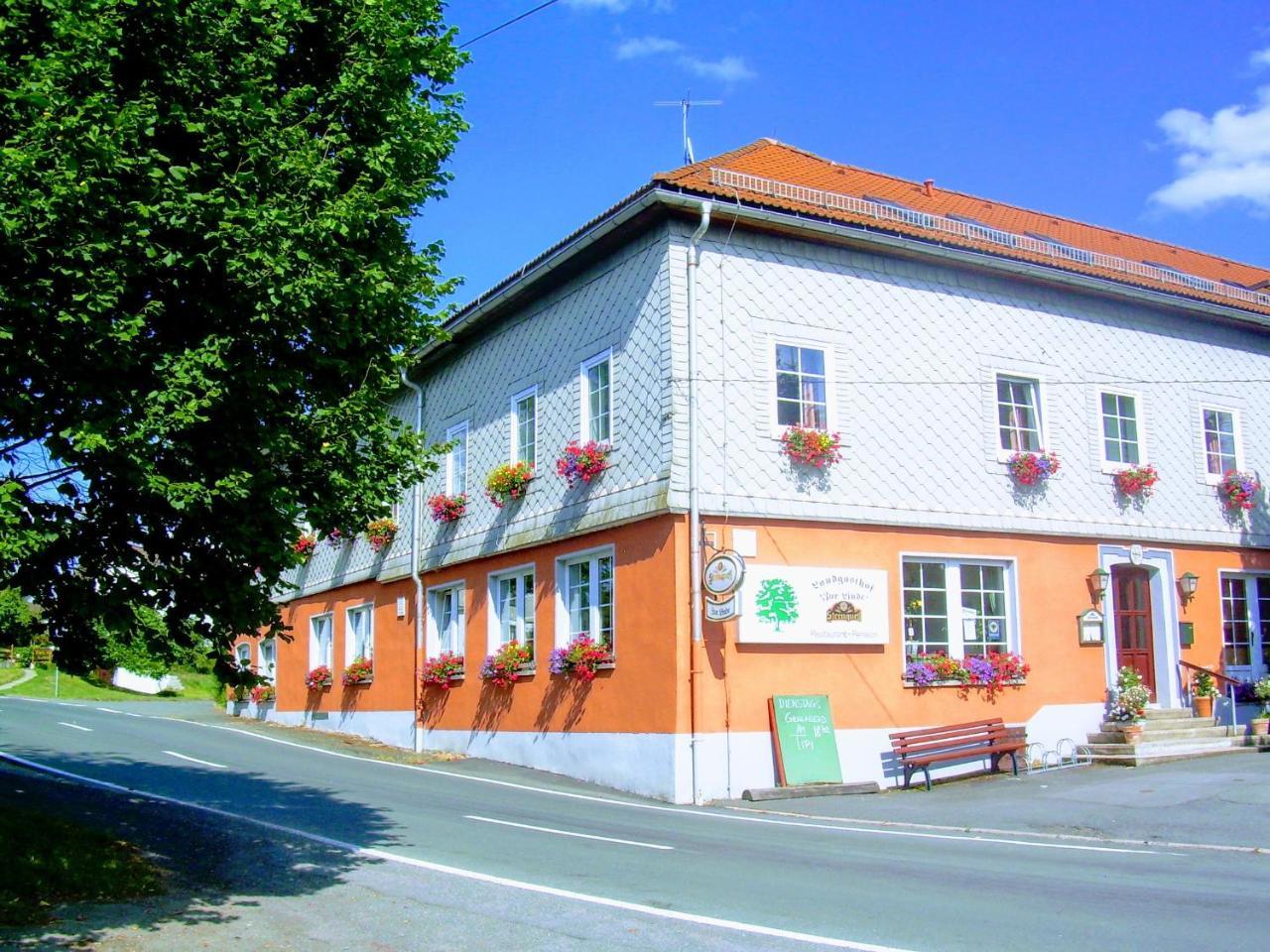 Landgasthof "Zur Linde" Dreba Dış mekan fotoğraf