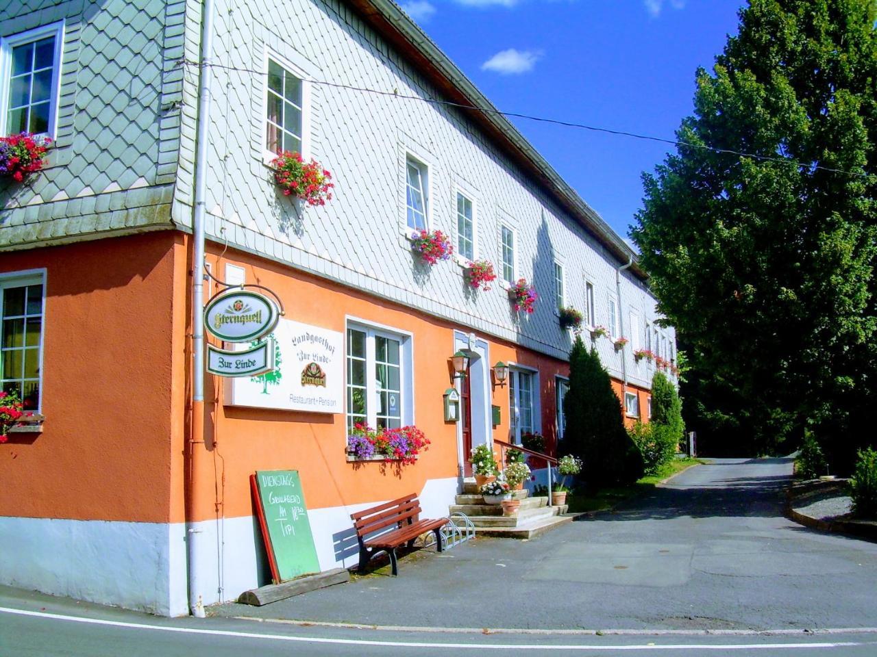 Landgasthof "Zur Linde" Dreba Dış mekan fotoğraf
